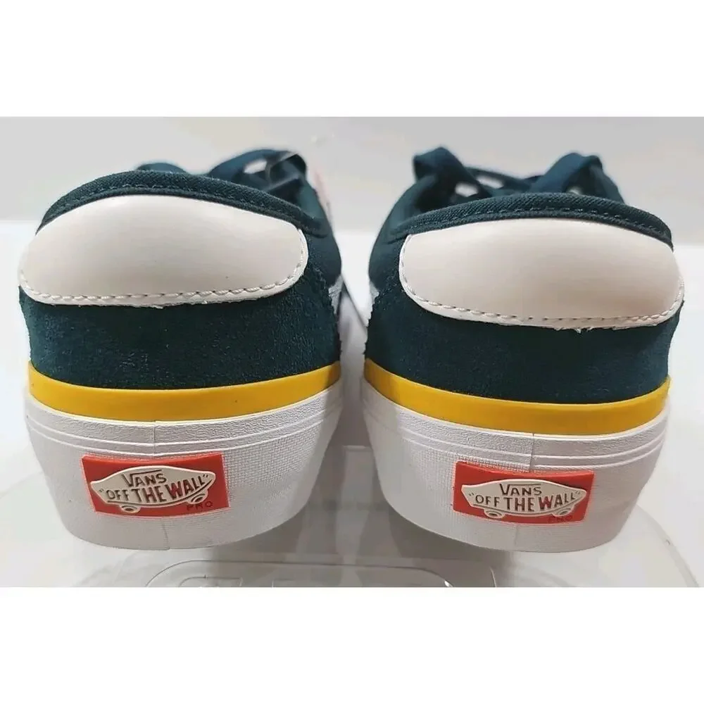 Vans~Woman 8.5; Men's 7~Chima Pro 2 Suede/Canvas Low Top Sneaker Atlantic Color